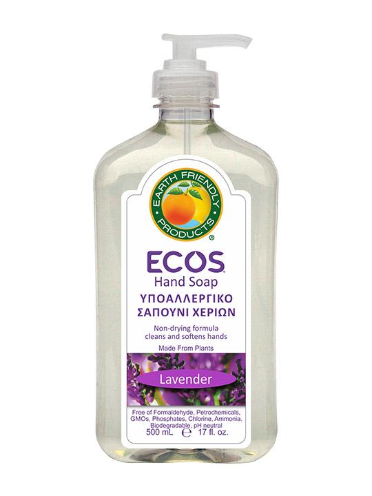 Sabonete para as mãos Ecos™, ecológico, lavanda - 17 fl oz