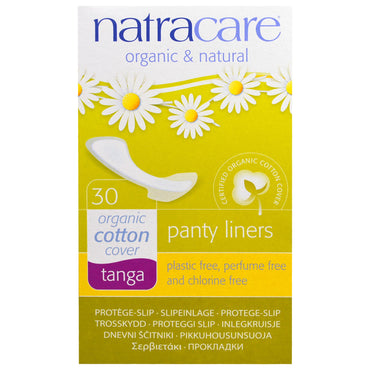 Natracare, Panty Liners,  Cotton Cover, Tanga, 30 Liners