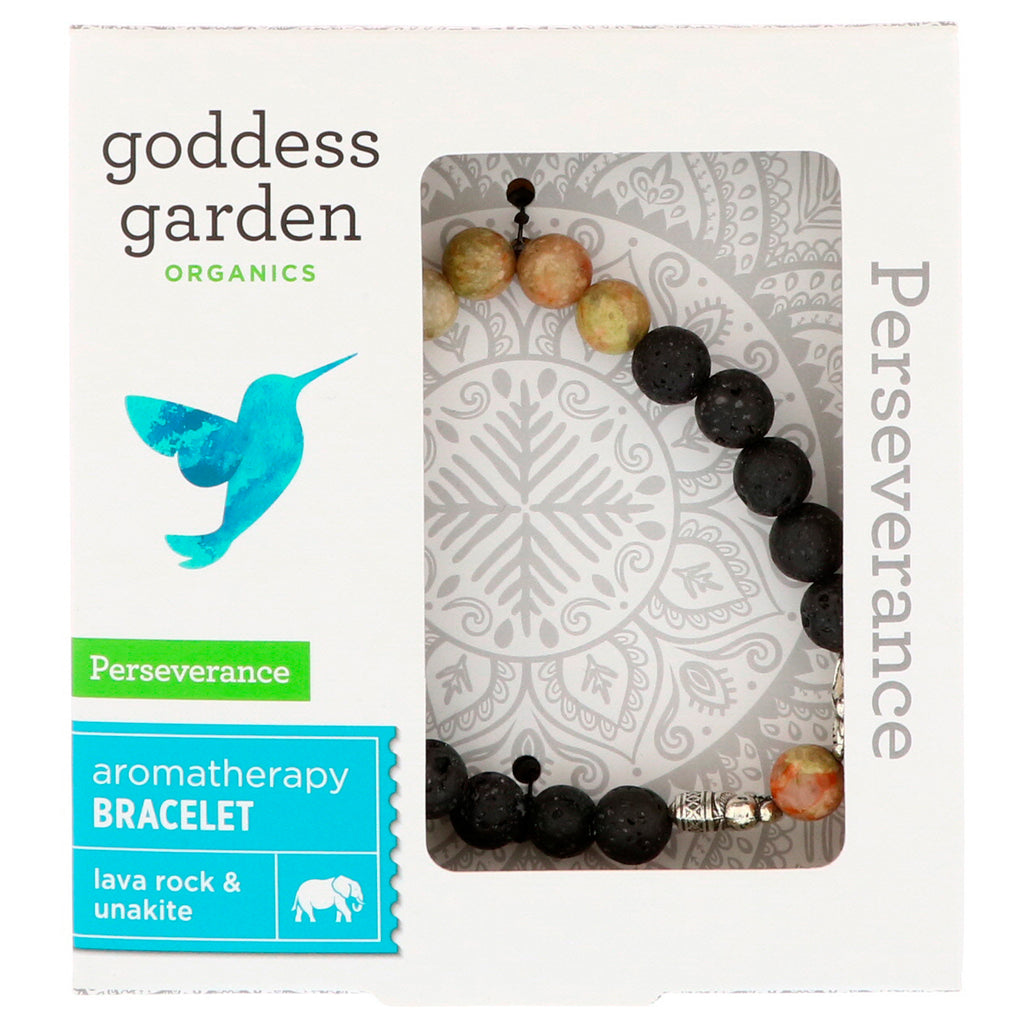 Goddess Garden, s, Perseverancia, Pulsera de Aromaterapia, 1 Pulsera