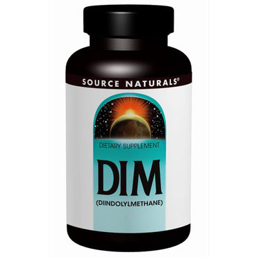 Source Naturals, DIM, (Diindolylmethane), 100 mg, 60 Tablets