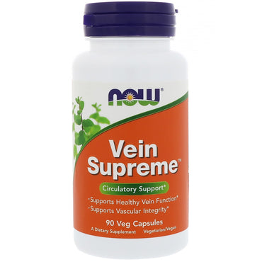 Now Foods, Vein Supreme, 90 capsules végétales
