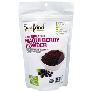 Solmat, Raw Maqui Berry Powder, 4 oz (113 g)