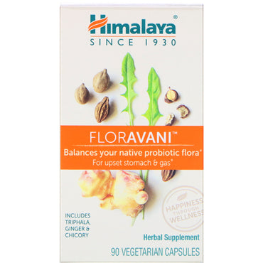 Himalaya, floravani, 90 vegetarische capsules