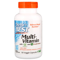 Doctor's Best, Multi-Vitamin, With Vitashine D3 and Quatrefolic, 90 Veggie Capsules