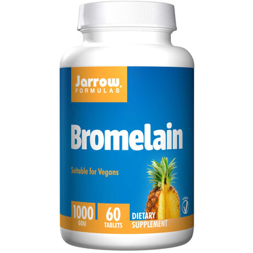 Jarrow-formules, bromelaïne, 1000 gdu, 60 tabletten