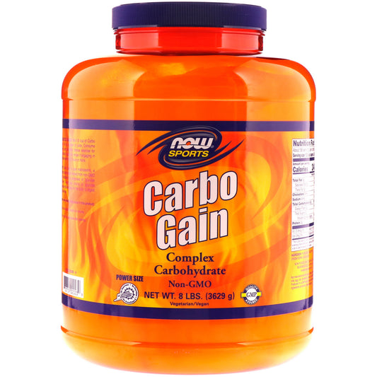 Now Foods, Sport, Carbo Gain, 8 lbs (3629 g)