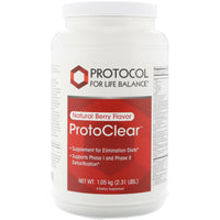 Protocol for Life Balance, ProtoClear, Natural Berry Flavor, 2.31 lbs (1.05 kg)