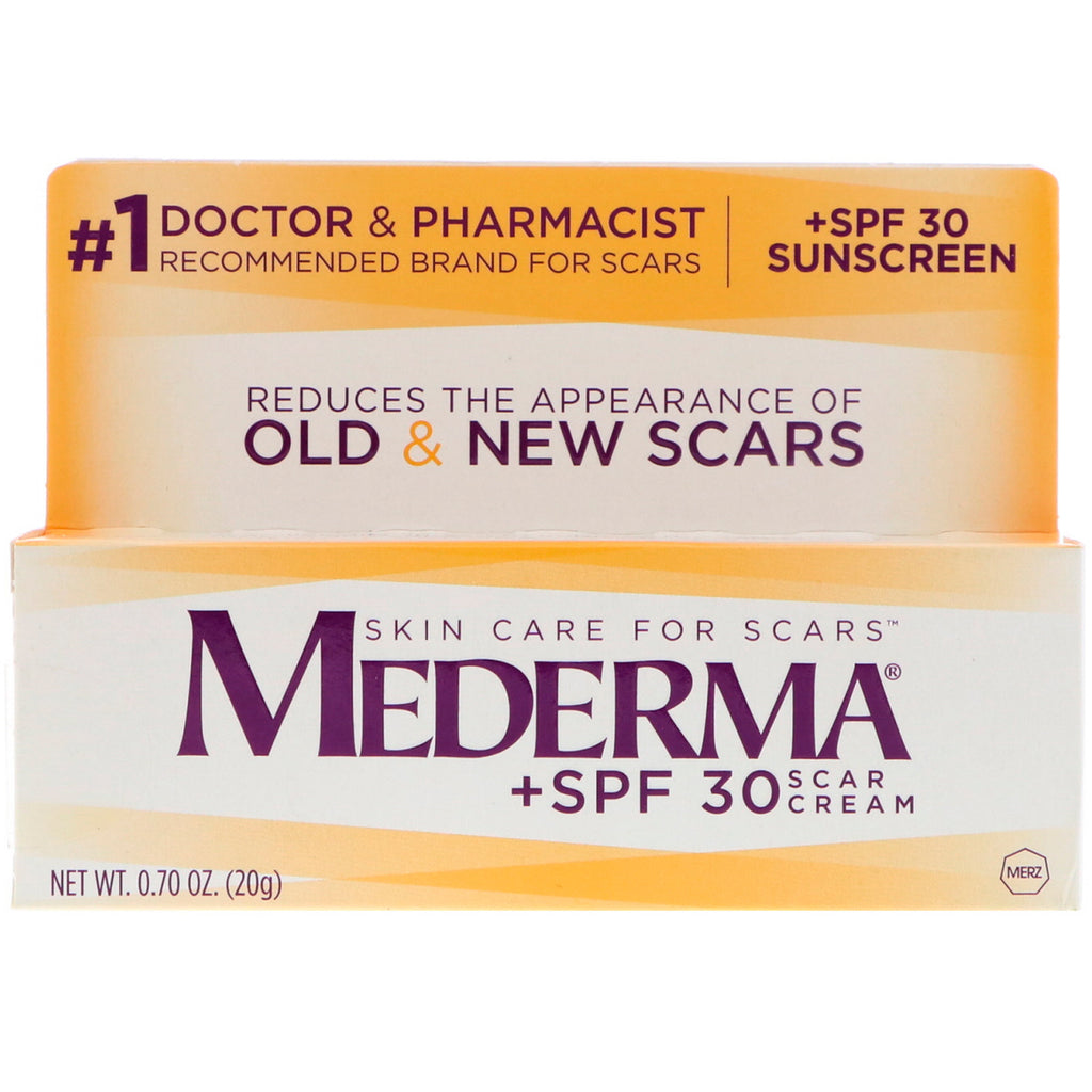 Crema per cicatrici Mederma +SPF 30 0,70 oz (20 g)