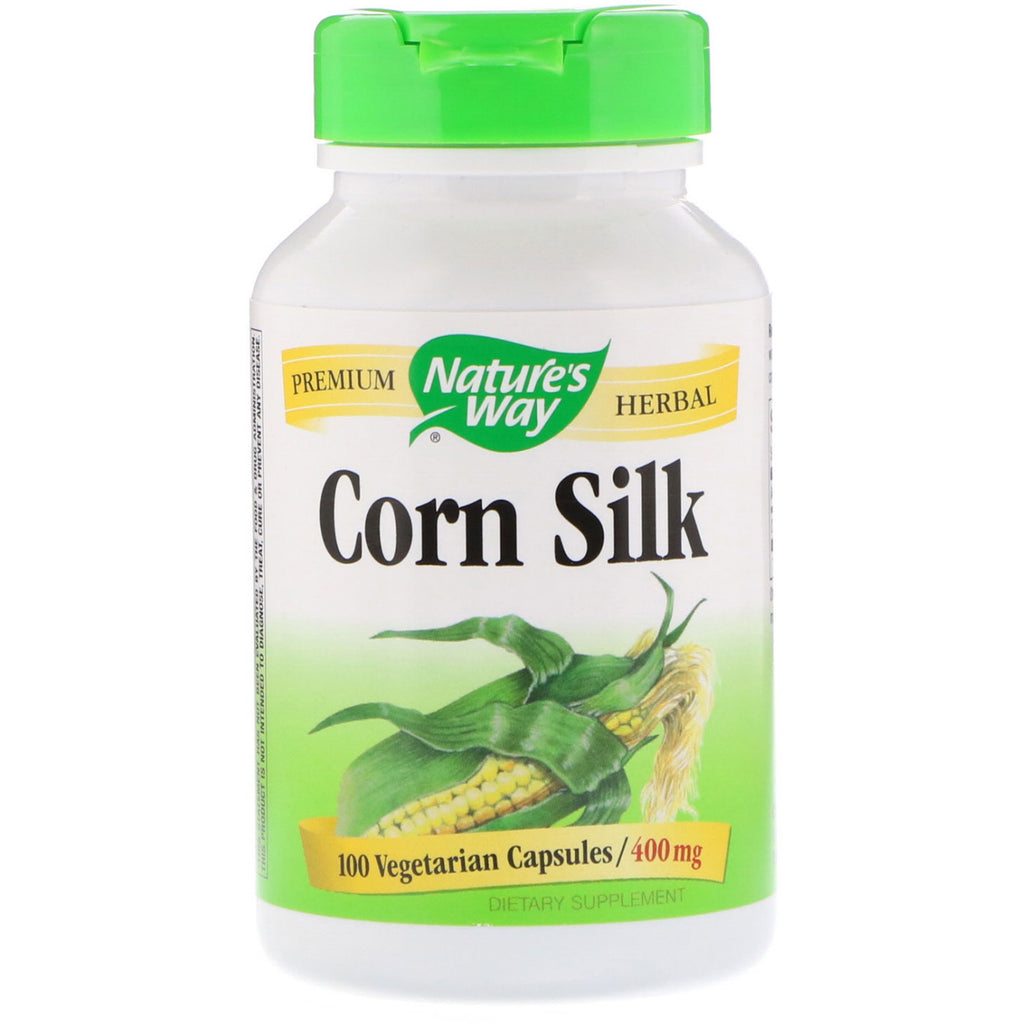 Nature's Way, Corn Silk, 400 mg, 100 Vegetarian Capsules