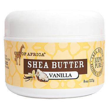 Ut av Afrika, sheasmør, vanilje, 8 oz (227 g)