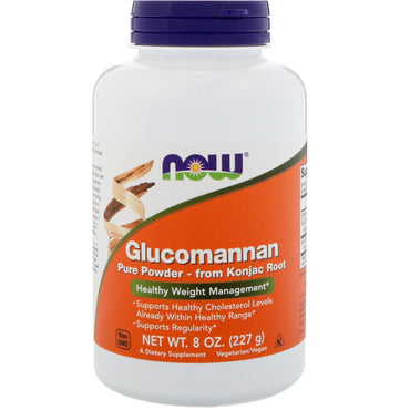 Now Foods, Glucomannan, reines Pulver, 8 oz (227 g)