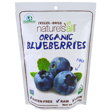 Natierra Nature's All ,  Freeze-Dried, Blueberries, 1.2 oz (34 g)