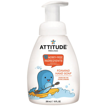 ATTITUDE, Little Ones, Foaming Hand Soap, 10 fl oz (295 ml)