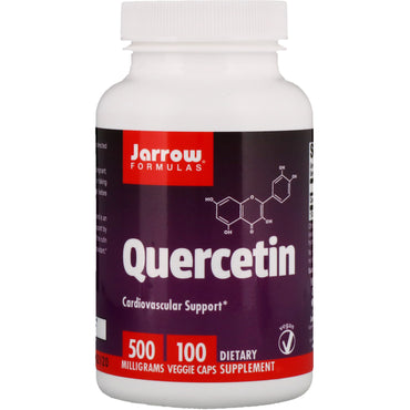Jarrow Formulas, Quercétine, 500 mg, 100 gélules