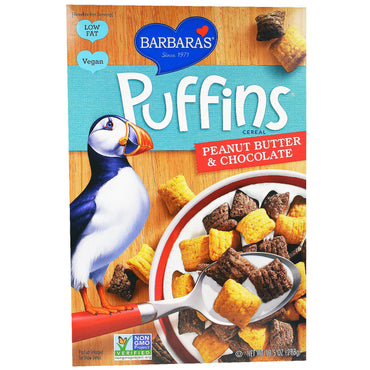 Barbara's Bakery Puffins Cereal Peanut Butter & Chocolate 10,5 oz (298 g)