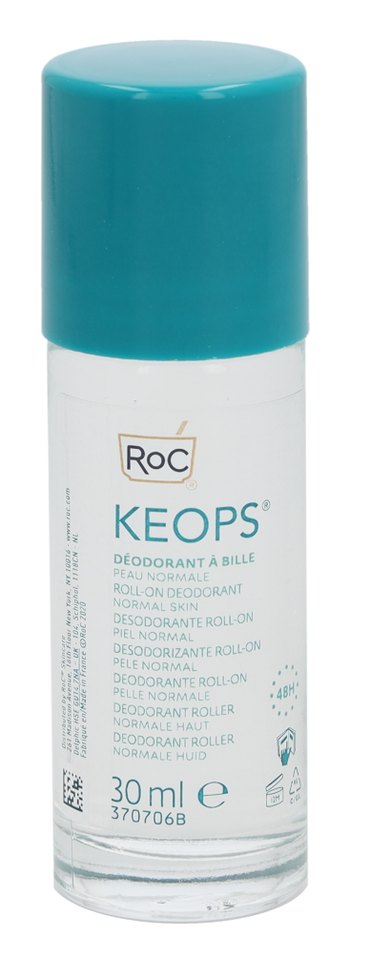 ROC Keops Déo Roll-On - Peau Normale 30 ml