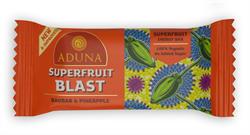 Superfruit Blast z Baobabem Superfood Energy Bar 40g (zamów 16 sztuk w sprzedaży detalicznej)