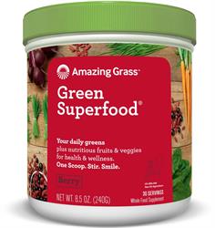 Green Superfood Berry 240 جرام (اطلب فرديًا أو 12 قطعة للتجارة الخارجية)