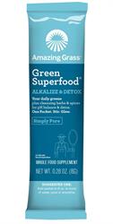 Amazing Grass Green Superfood Alkalize Detox 8 גרם (הזמנה 15 עבור קמעונאות חיצונית)