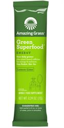 Amazing Grass Green Superfood Energy Lem Lime 8 جرام (طلب 15 للبيع بالتجزئة الخارجي)