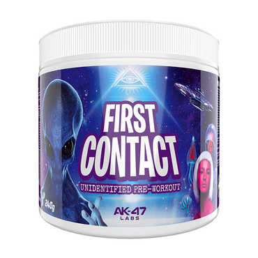 AK-47 Labs First Contact Pre-Workout 240g / Blue Raspberry