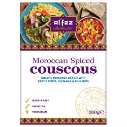 Marokkansk krydret Couscous 200g (bestill i single eller 12 for bytte ytre)