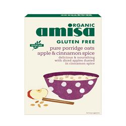 Organic Gluten Free Porridge Oats with Apple & Cin