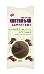 Org Lactose Free Chocolate Rice Cakes 100g (order in singles or 12 for trade outer)