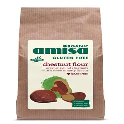 Gluten Free Organic Chestnut Flour 350g (order in singles or 6 for retail outer)