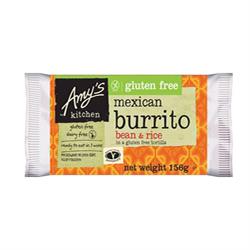 Gluten Free Dairy Free Rice Bean Buritto 156g (order in singles or 12 for trade outer)