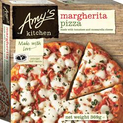 Pizza Margherita 369 g (pedir individualmente o en 8 para el comercio exterior)