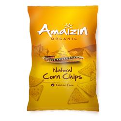 Chips de maíz naturales - Valor extra - Orgánico - Bolsa de 250 g (pedir por separado o 10 para el comercio exterior)