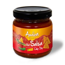 Hot Salsa Dip Gluten Free 260g (order in multiples of 2 or 6 for retail outer)