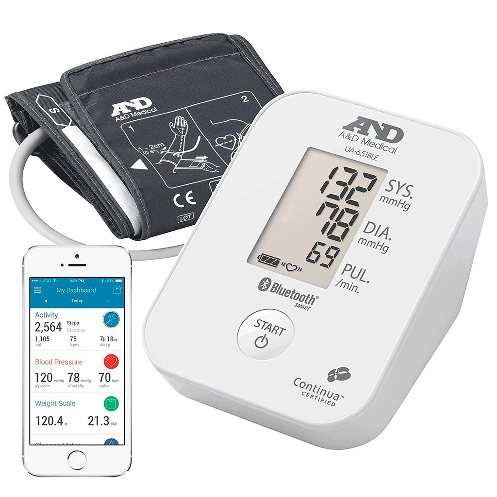 AND Blood Pressure Monitor | Bluetooth | 22-32cm