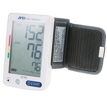 AND Auto Wrist Blood Pressure Monitor | 90Mem | IHB