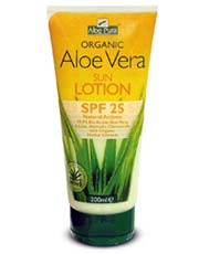 10% zniżki na balsam do opalania Aloe Vera spf25 200ml