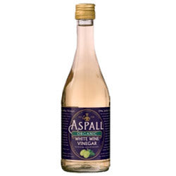 Vinagre de vinho branco orgânico Aspall 350ml