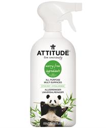 Nettoyant multi-surfaces Attitude - 800 ml de zeste d'agrumes (commander en simple ou 6 pour l'extérieur au détail)