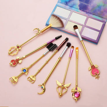 8 pinceles de maquillaje Sailor Moon Anime Periphery regalos de cumpleaños y vacaciones