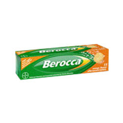 Berocca Effervescent 15 tabletter (bestill i single eller 4 for bytte ytre)
