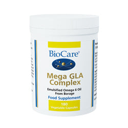 Mega GLA Complex (162mg gamma linolenic acid) 180 Capsules