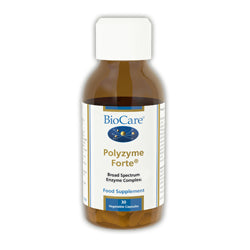 Polyzyme Forte 30 capsules (bestel per stuk of 6 voor retail-buitenverpakkingen)