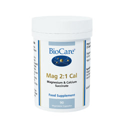 Mag 2:1 Cal (magnesium og kalsiumsuccinat) 90 kap