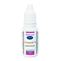 Vitasorb B (water solubilised vitamin B Complex) 15ml (order in singles or 12 for trade outer)