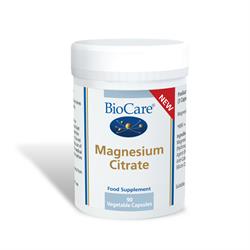 Citrate de magnésium - 100 mg de magnésium élémentaire 90 Caps