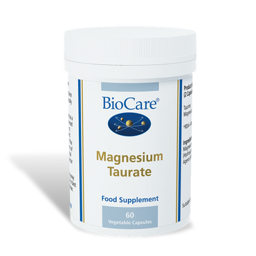 Biocare magnesiumtaurat, 60 kapsler