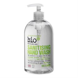 Sanitizing Lime og Aloe Vera Håndvask 500ml