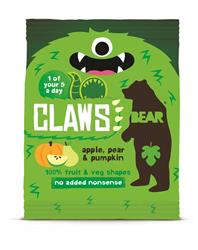 BEAR Claws Apple, Pear, Pumpkin 18g (order 18 for retail outer)