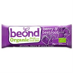 Organic Berry & Beetroot Fruit & Nut Bar 35g (order 18 for retail outer)