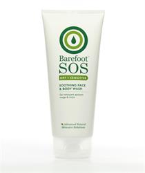 Barefoot SOS, Soothing Face & Body Wash, 200ML